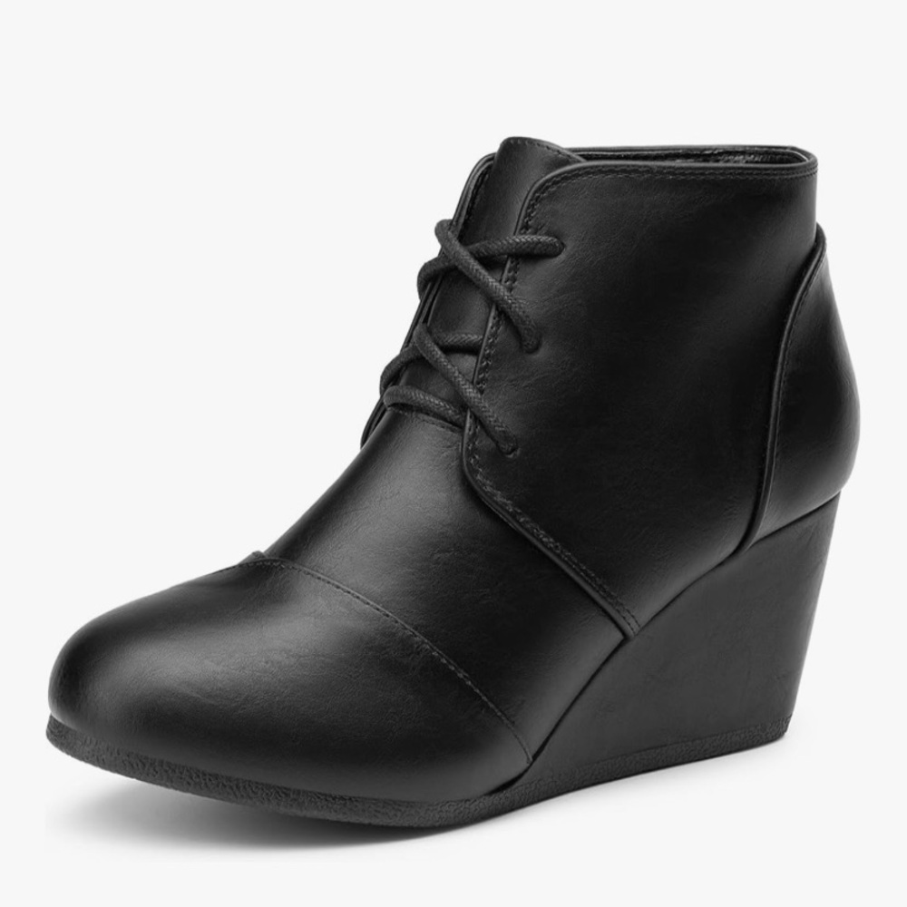 Dream Pairs Black Ankle Booties